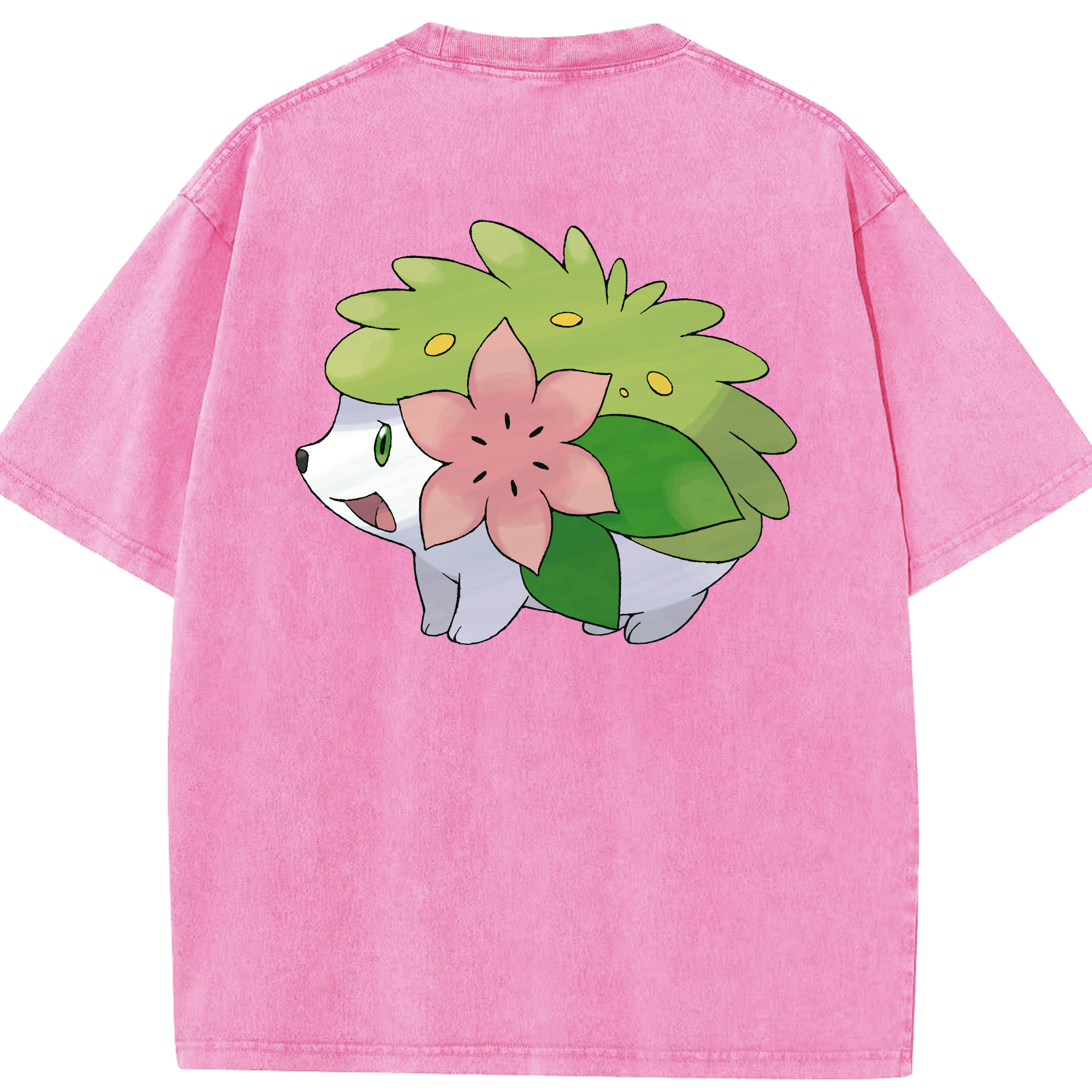 （画像用） ポケットモンスター Pokémon 綿100% ヴィンテージ風 半袖Tシャツ（背面プリント）